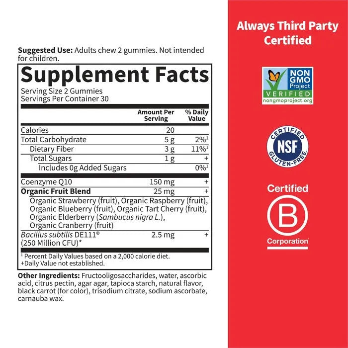 Vitamin Code CoQ10 Gummies