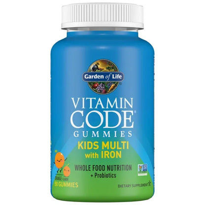 Vitamin Code Kids Multi Plus Iron Gummies