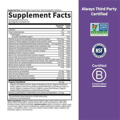 Vitamin Code Prenatal with Iron & Folate Gummies