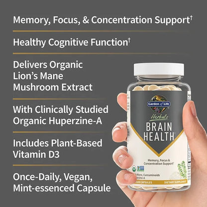 Herbals Brain Health† Capsules