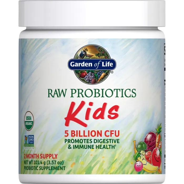 Organic Raw Probiotics Kids Cooler Powder