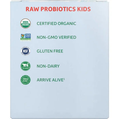 Organic Raw Probiotics Kids Cooler Powder