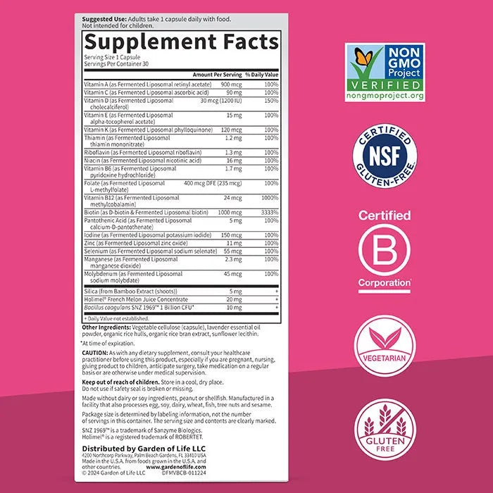 Dr. Formulated Multi Plus Beauty Complex 30ct CAPSULES