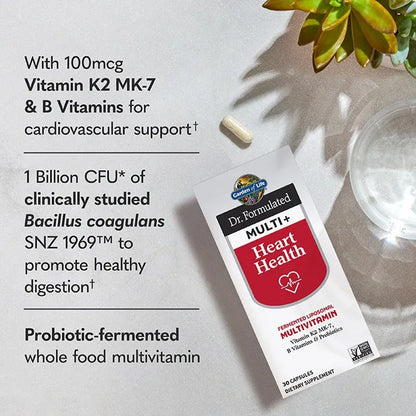 Dr. Formulated Multi Plus Heart Health 30ct CAPSULES