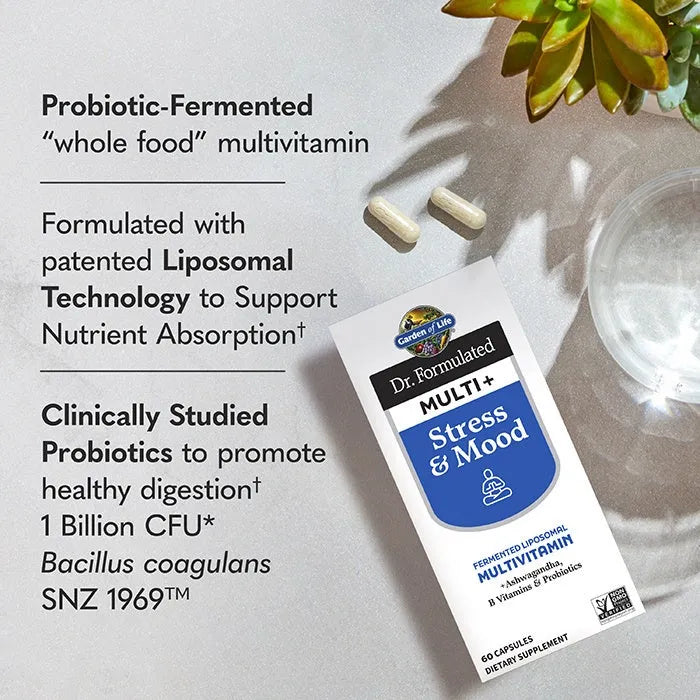 Dr. Formulated Multi Plus Stress and Mood 60ct CAPSULES