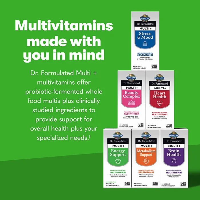 Dr. Formulated Multi Plus Energy Support 30ct CAPSULES