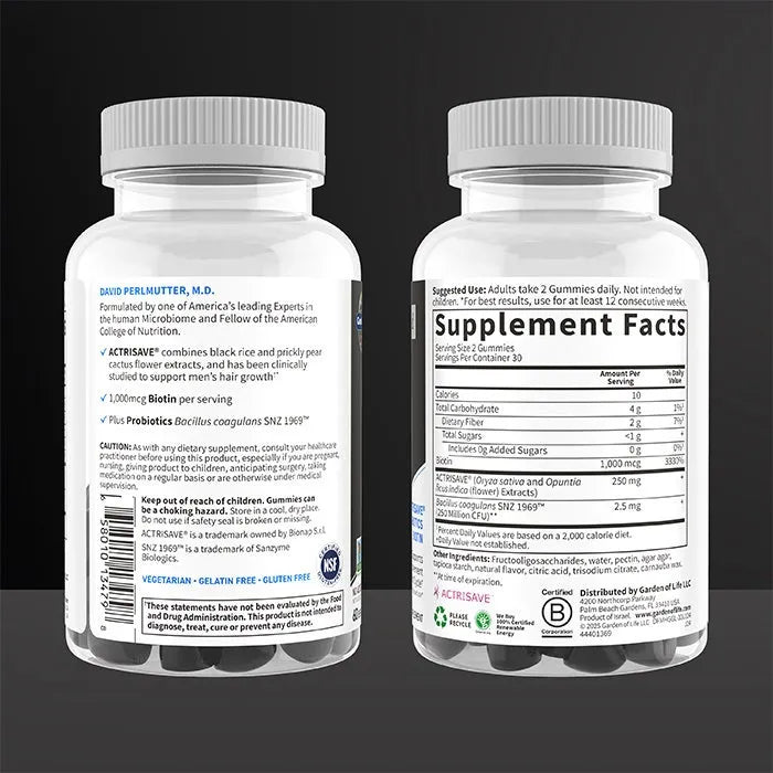 Dr. Formulated Hair Growth Gummies for Men