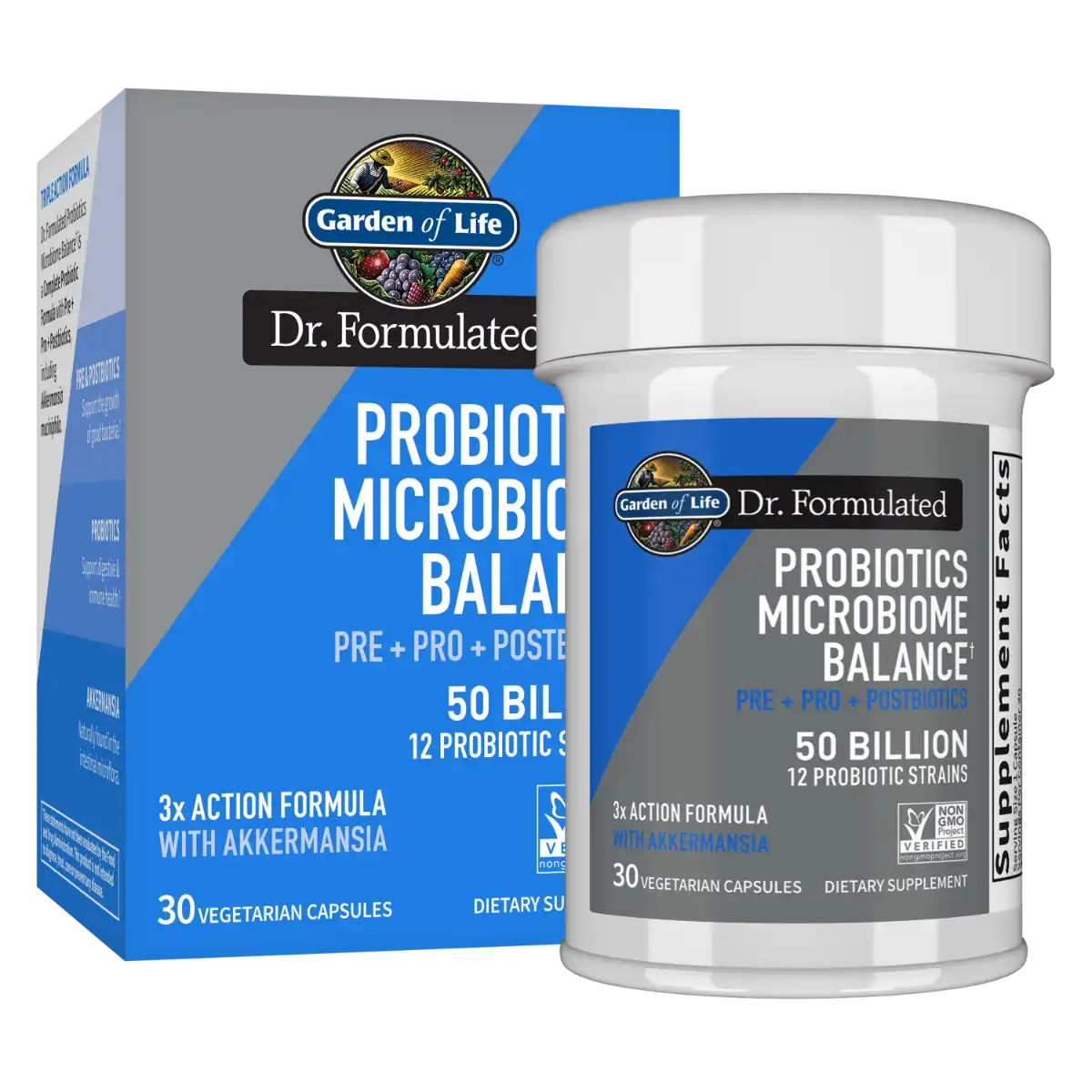 Dr. Formulated Probiotics Microbiome Balance Capsules