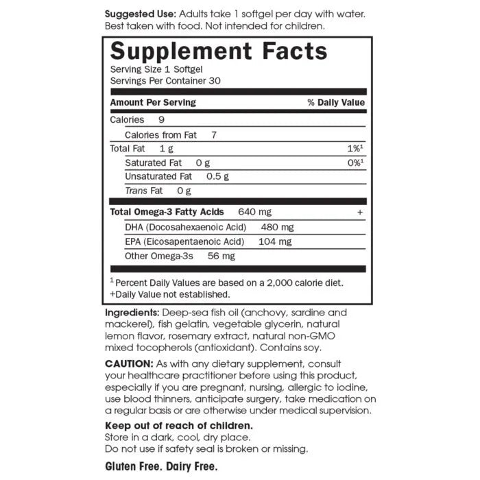 Minami Prenatal Lemon Softgels
