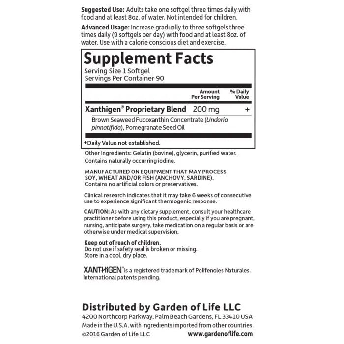 FucoThin Softgels