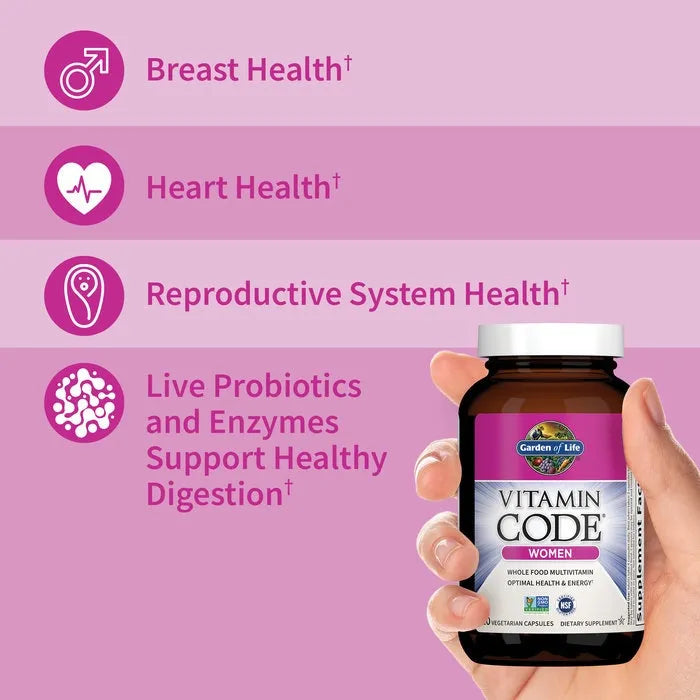 Vitamin Code Women Multivitamin Capsules
