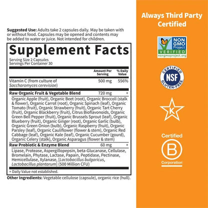 Vitamin Code Raw Vitamin C Capsules