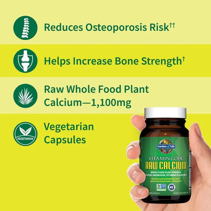 Vitamin Code Raw Calcium Capsules