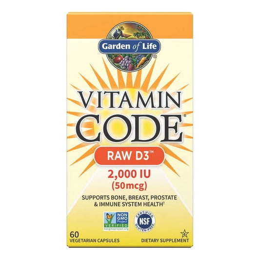 Vitamin Code Raw D3 2000 IU Capsules