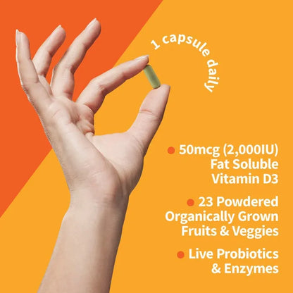Vitamin Code Raw D3 2000 IU Capsules
