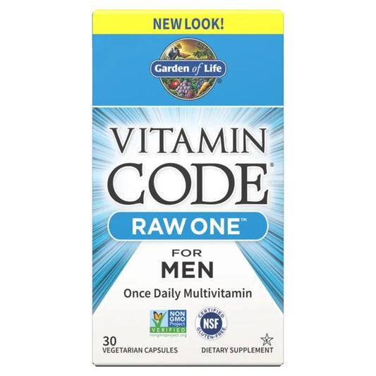 Vitamin Code Raw One for Men Multivitamin Capsules
