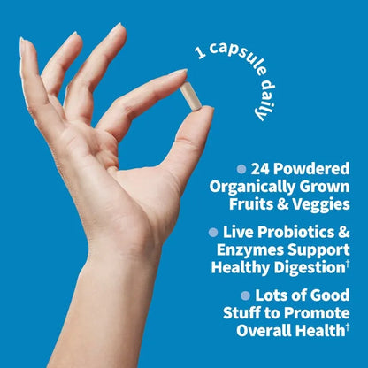 Vitamin Code Raw One for Men Multivitamin Capsules
