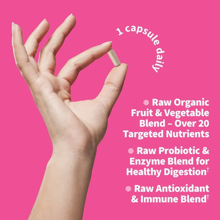Vitamin Code Raw One for Women Multivitamin Capsules