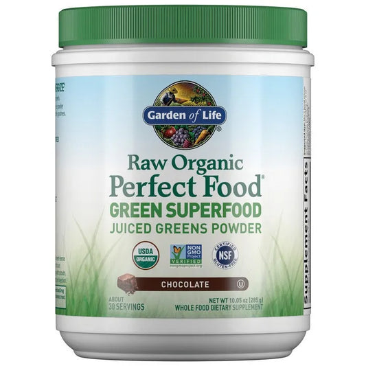 Raw Organic Perfect Food Green Superfood Chocolate Powder