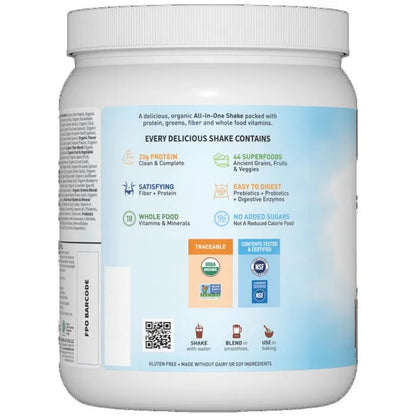 Raw Organic Meal Vanilla Spiced Chai Powder