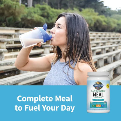 Raw Organic Meal Replacement Protein Powder - Lightly Sweet