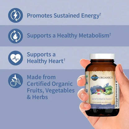 Organics Mens Once Daily Tablets