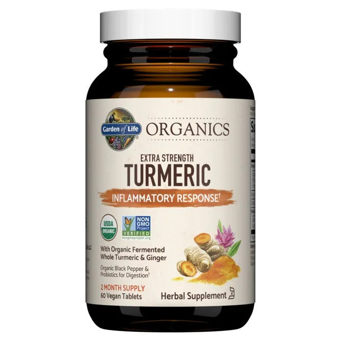 Organics Extra Strength Turmeric Tablets