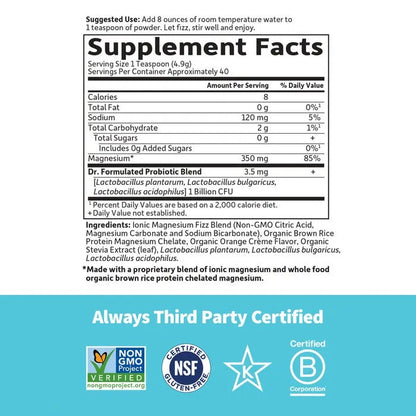 Dr. Formulated Magnesium Powder - Orange
