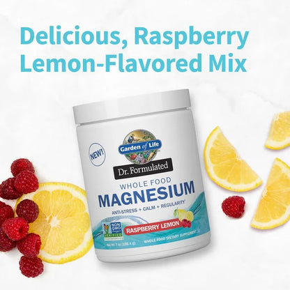 Dr. Formulated Magnesium Powder - Raspberry Lemon