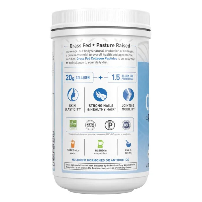 Grass Fed Collagen Peptides Powder