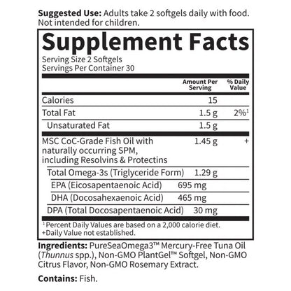 Dr. Formulated Advanced Omega Softgels